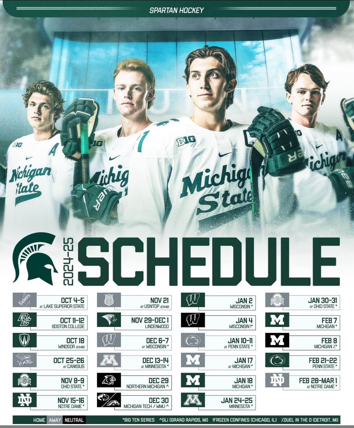 Msu Hockey Schedule 24 25 Printable Msu Hockey Schedule 24 25 Printable